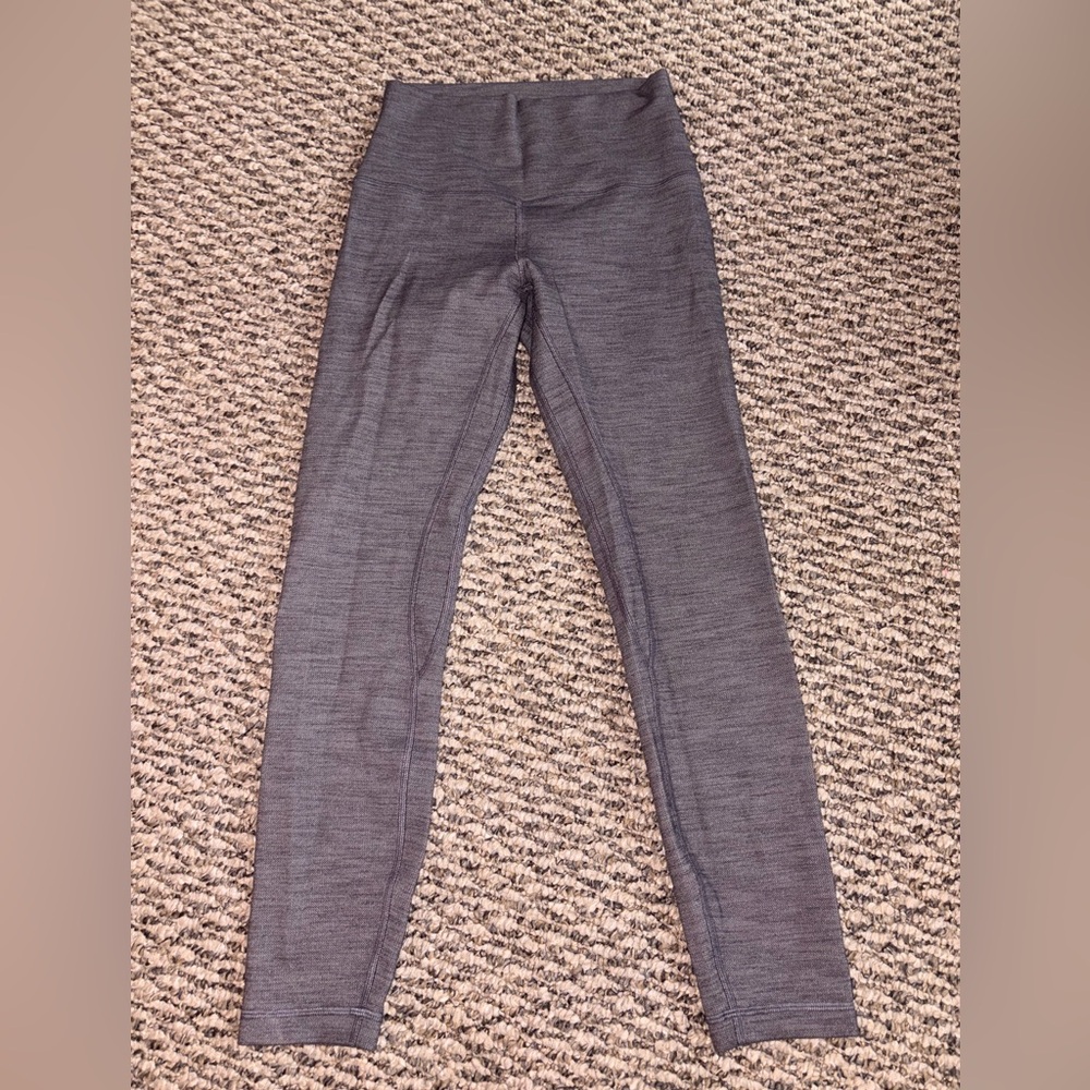 lululemon athletica Charcoal Gray High-Rise Leggings